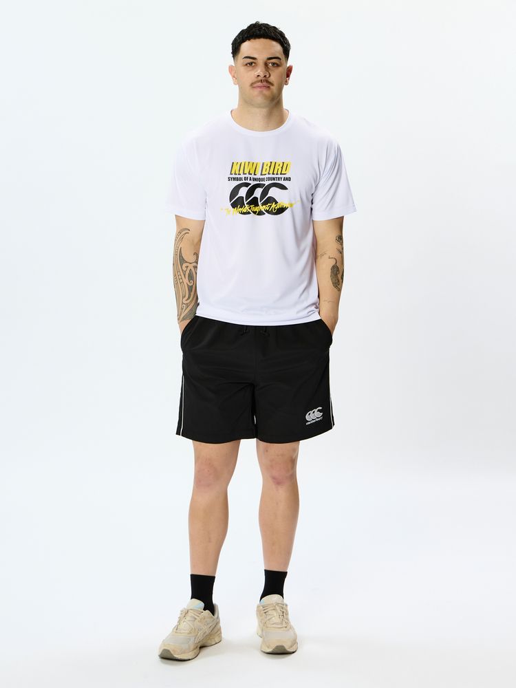 canterbury(カンタベリー) ｜ショートスリーブ キウイバードトレーニングティー(メンズ／ビッグサイズ)