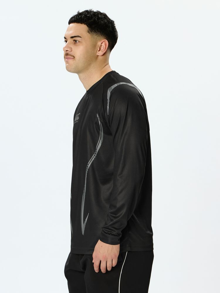 canterbury(カンタベリー) ｜ロングスリーブ トレーニングティー(メンズ／ビッグサイズ)