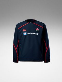 canterbury 日本代表 プルオーバー 桜 赤 長袖　新品未使用　M Canterbury（カンタベリー）JAPAN R+ DUAL ジャケット パンツ 上下