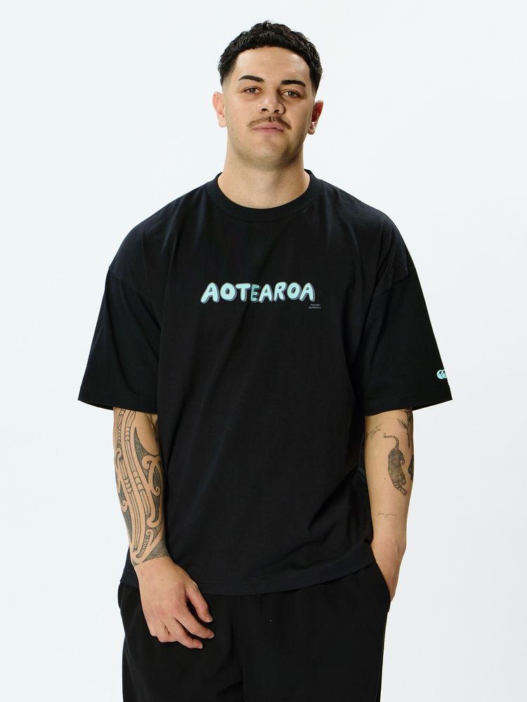 canterbury(カンタベリー) ｜ショートスリーブ アオテアロアティー(ユニセックス)
