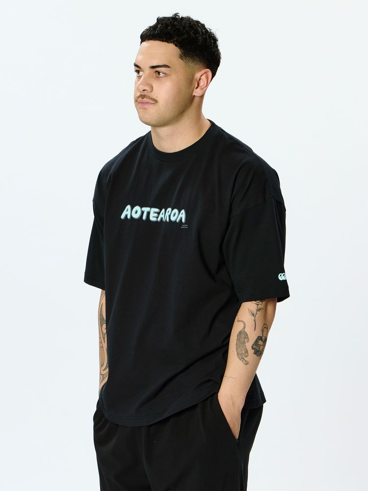 canterbury(カンタベリー) ｜ショートスリーブ アオテアロアティー(ユニセックス)