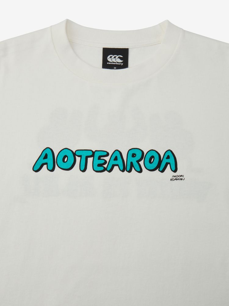 canterbury(カンタベリー) ｜ショートスリーブ アオテアロアティー(ユニセックス)