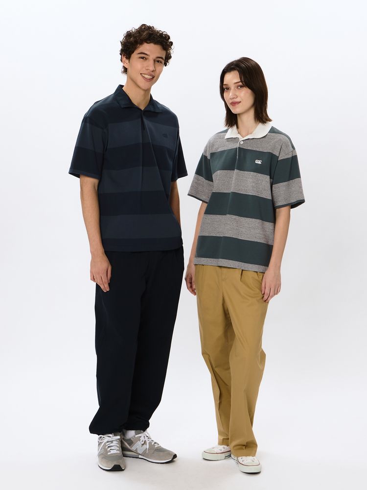 canterbury(カンタベリー) ｜ショートスリーブ ニュージーランドタイプラグビージャージー(ユニセックス)