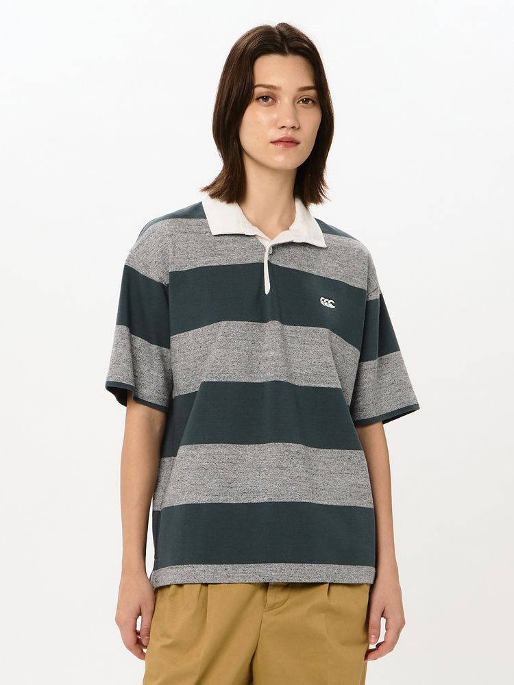 canterbury(カンタベリー) ｜ショートスリーブ ニュージーランドタイプラグビージャージー(ユニセックス)