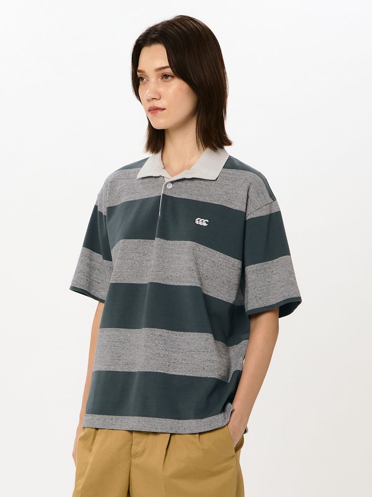 canterbury(カンタベリー) ｜ショートスリーブ ニュージーランドタイプラグビージャージー(ユニセックス)