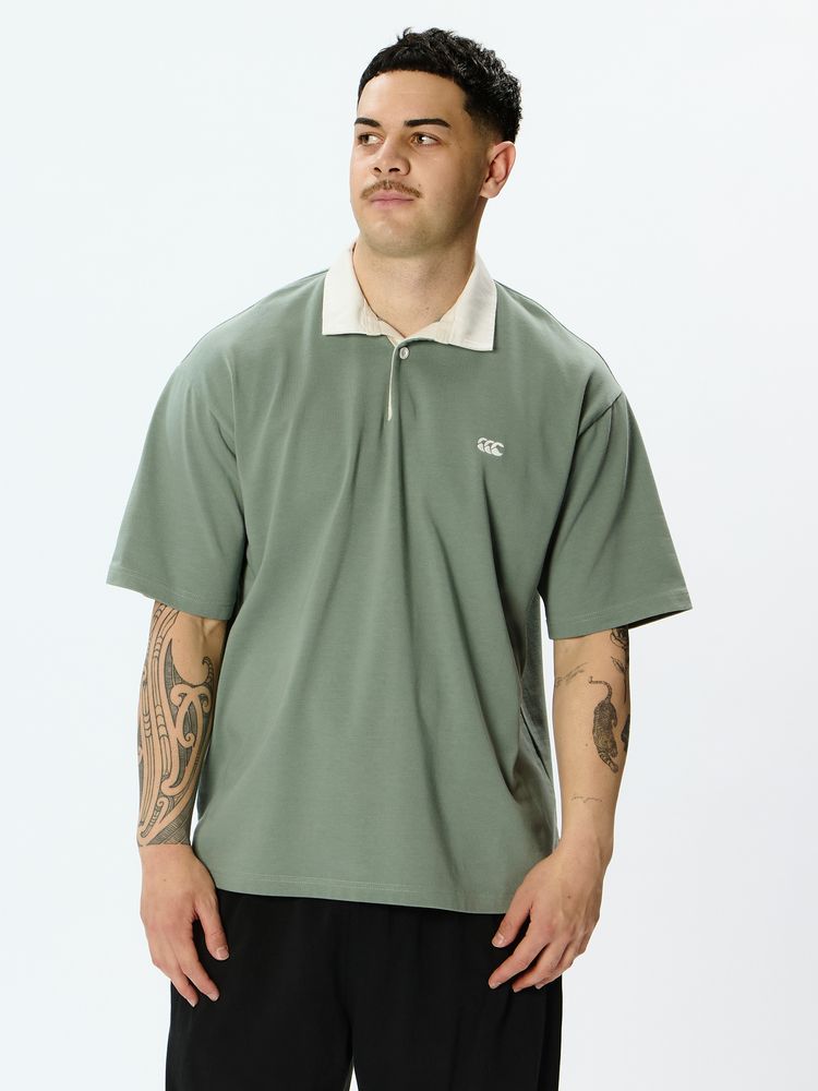 canterbury(カンタベリー) ｜ショートスリーブ ニュージーランドタイプラグビージャージー(ユニセックス)