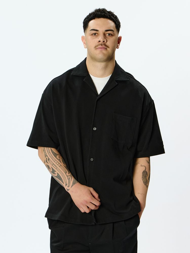 canterbury(カンタベリー) ｜ラグビージャージーオープンカラーシャツ(ユニセックス)