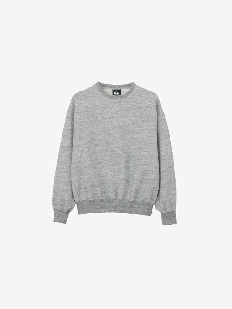 canterbury(カンタベリー) ｜アップリケライトスウェットクルー(ユニセックス)