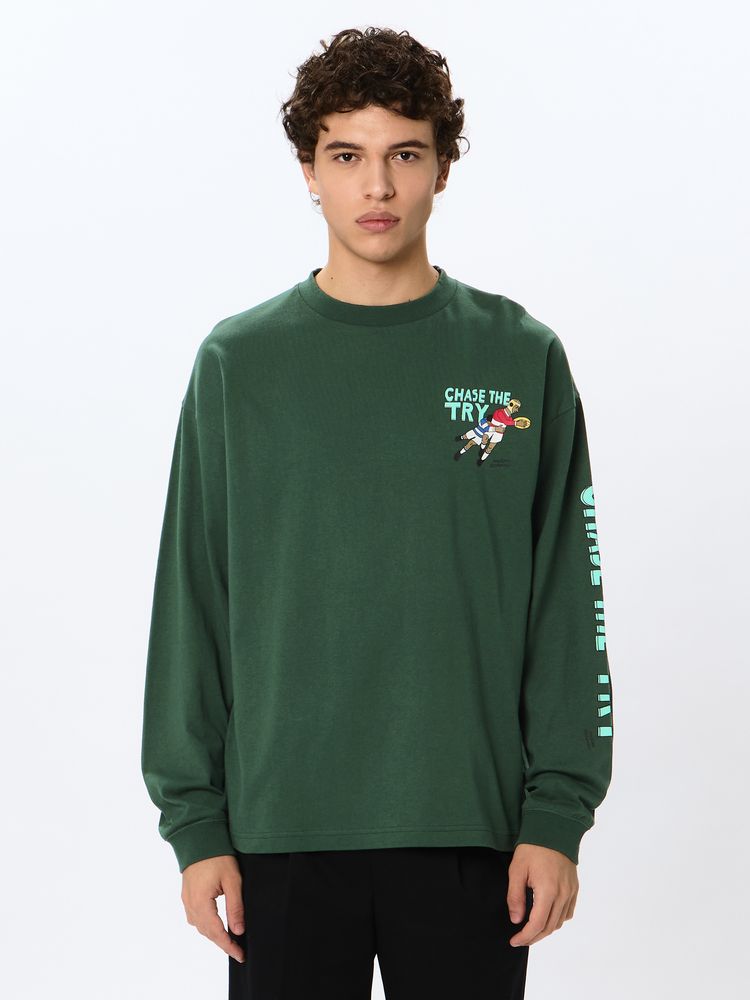 canterbury(カンタベリー) ｜ロングスリーブ チェイスザトライティー(ユニセックス)