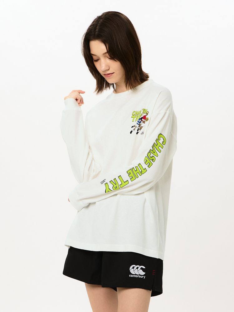 canterbury(カンタベリー) ｜ロングスリーブ チェイスザトライティー(ユニセックス)