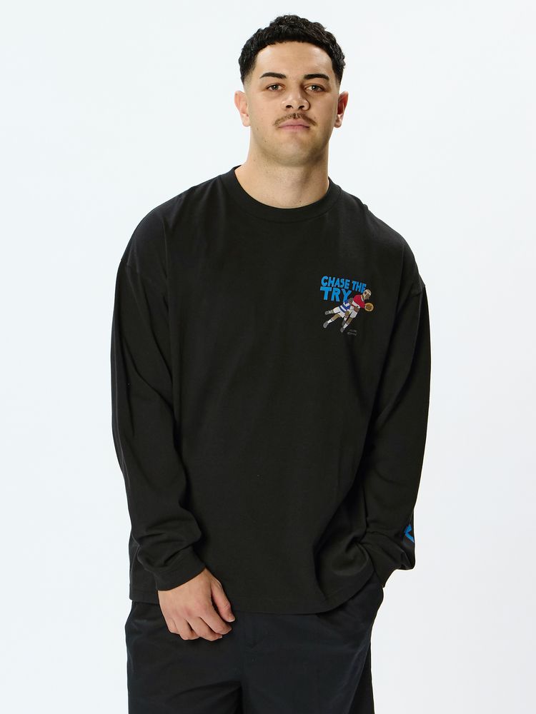 canterbury(カンタベリー) ｜ロングスリーブ チェイスザトライティー(ユニセックス)