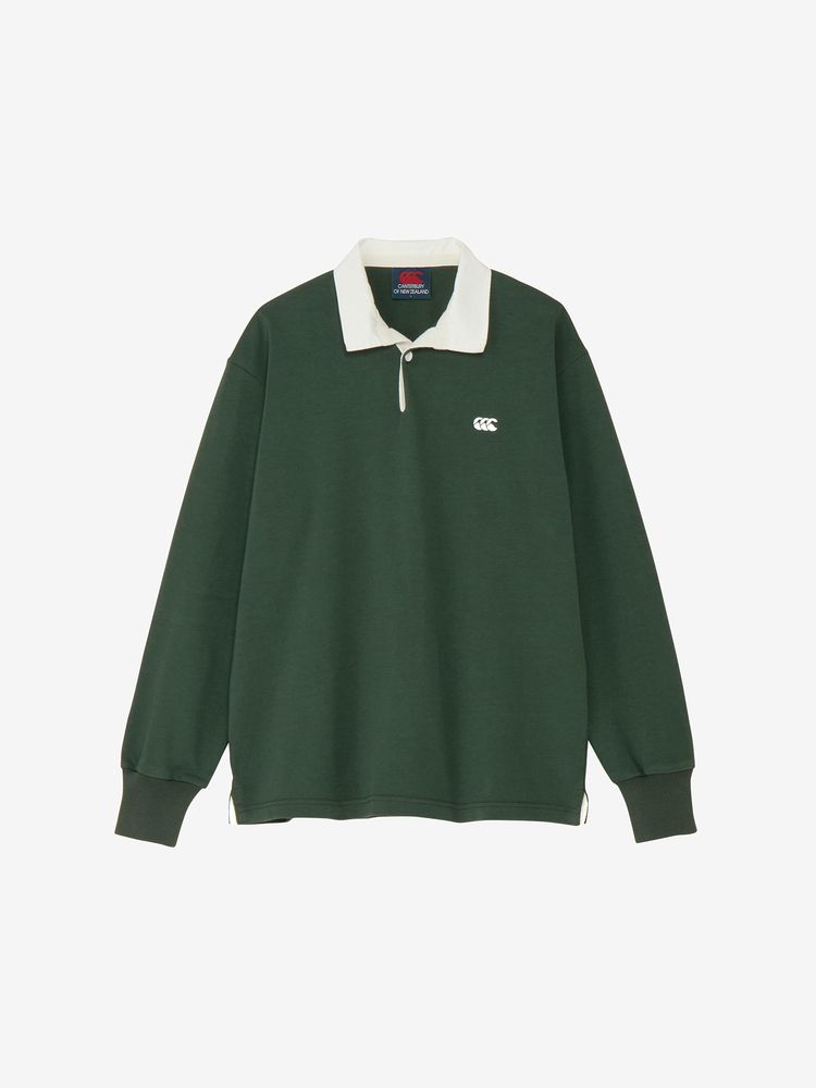 canterbury(カンタベリー) ｜ロングスリーブ ニュージーランドタイプラグビージャージー(ユニセックス)