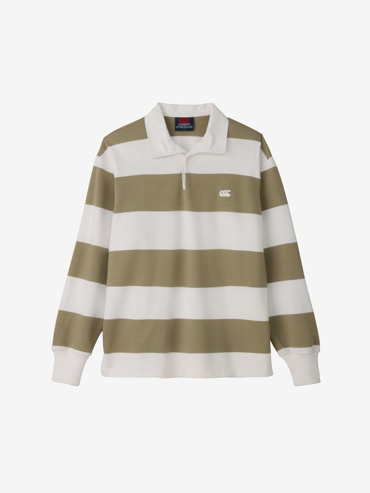 canterbury(カンタベリー) ｜ロングスリーブ ニュージーランドタイプラグビージャージー(ユニセックス)
