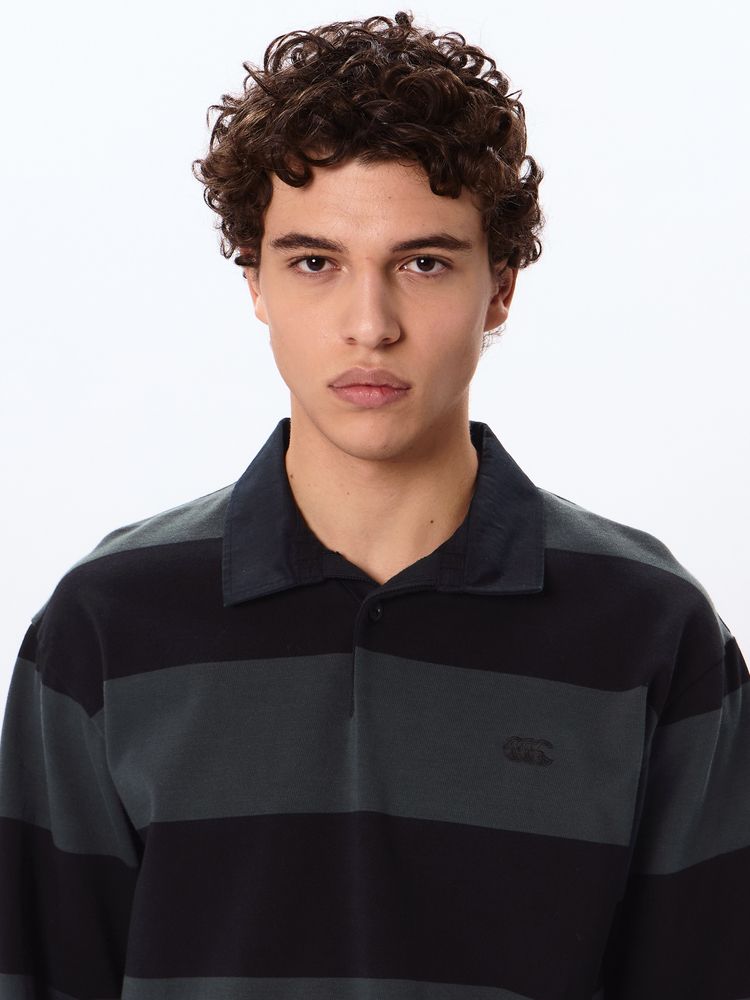 canterbury(カンタベリー) ｜ロングスリーブ ニュージーランドタイプラグビージャージー(ユニセックス)