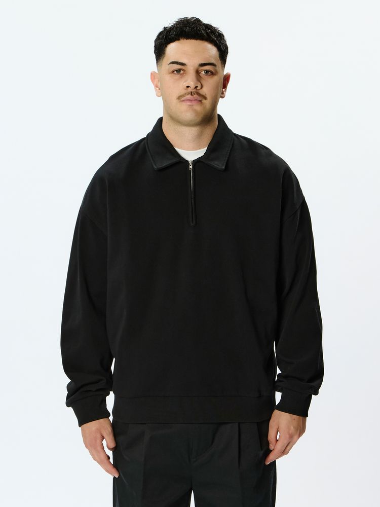 canterbury(カンタベリー) ｜ハーフジップラグビージャージー(ユニセックス)