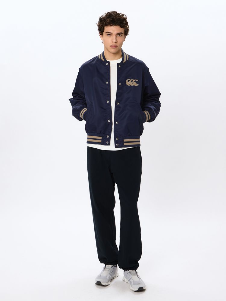 canterbury(カンタベリー) ｜アーチロゴバーシティージャケット(ユニセックス)