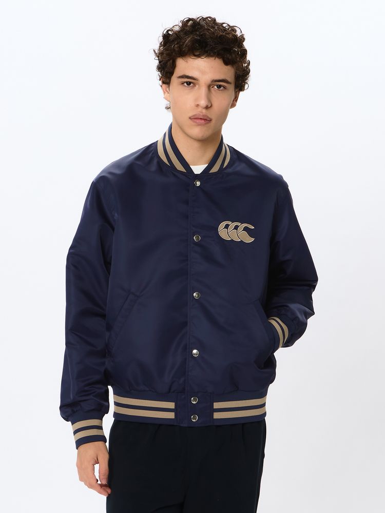 canterbury(カンタベリー) ｜アーチロゴバーシティージャケット(ユニセックス)