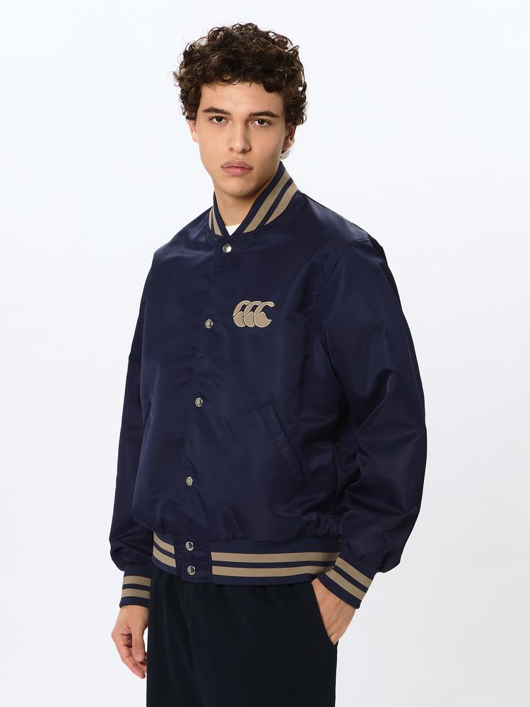 canterbury(カンタベリー) ｜アーチロゴバーシティージャケット(ユニセックス)