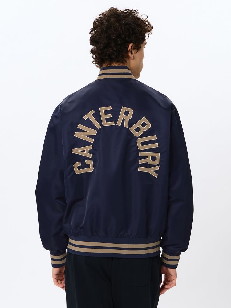 canterbury(カンタベリー) ｜アーチロゴバーシティージャケット(ユニセックス)