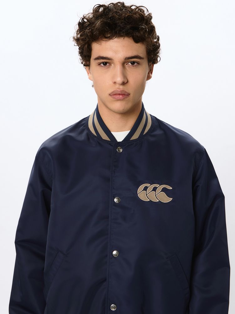 canterbury(カンタベリー) ｜アーチロゴバーシティージャケット(ユニセックス)