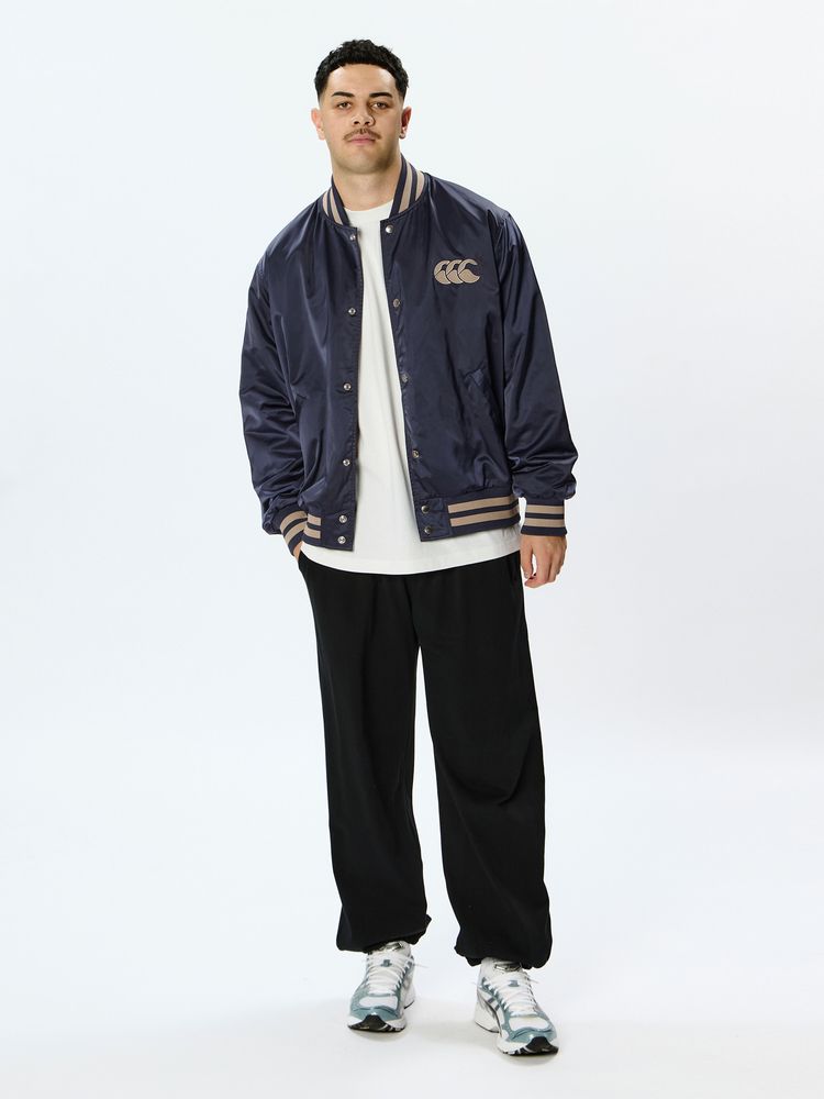 canterbury(カンタベリー) ｜アーチロゴバーシティージャケット(ユニセックス)