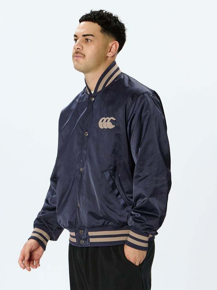 canterbury(カンタベリー) ｜アーチロゴバーシティージャケット(ユニセックス)