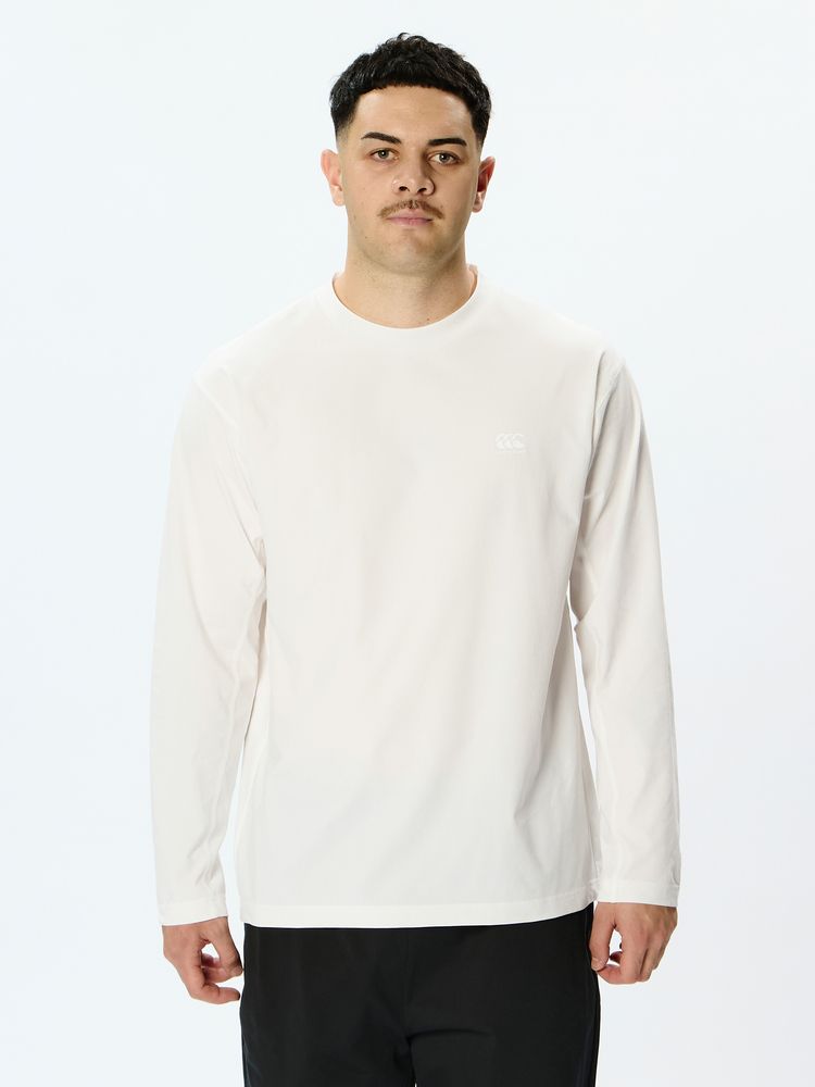 canterbury(カンタベリー) ｜ロングスリーブ マルチアクティブティー(メンズ／ビッグサイズ)