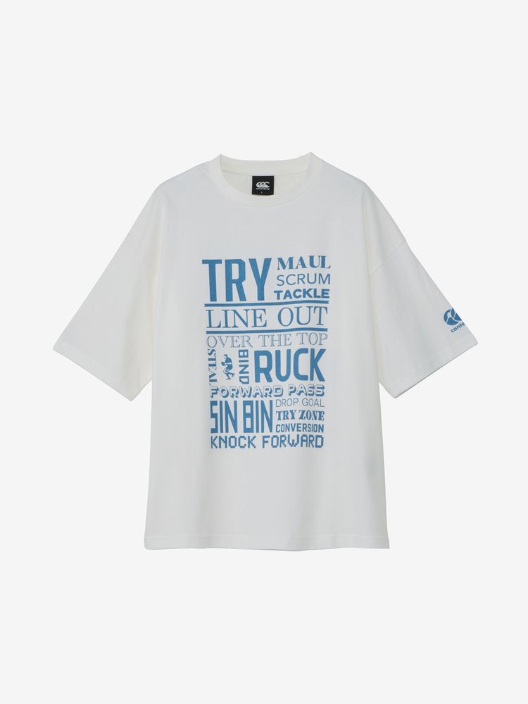 canterbury(カンタベリー) ｜ショートスリーブティー ラグビータームズ（ユニセックス）