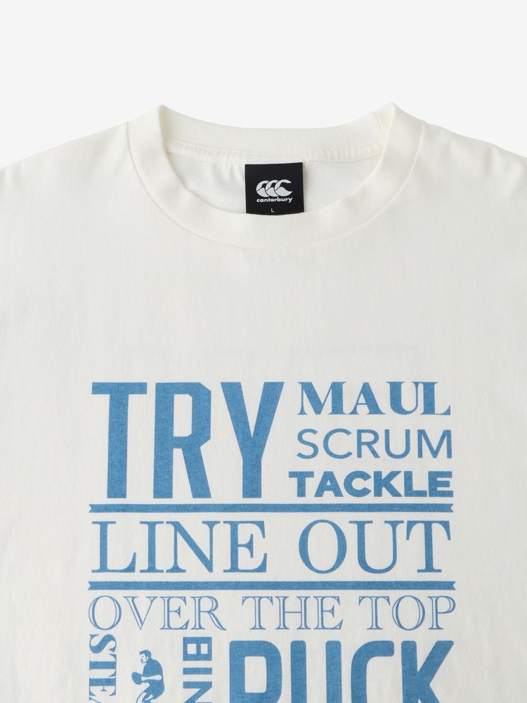 canterbury(カンタベリー) ｜ショートスリーブティー ラグビータームズ（ユニセックス）