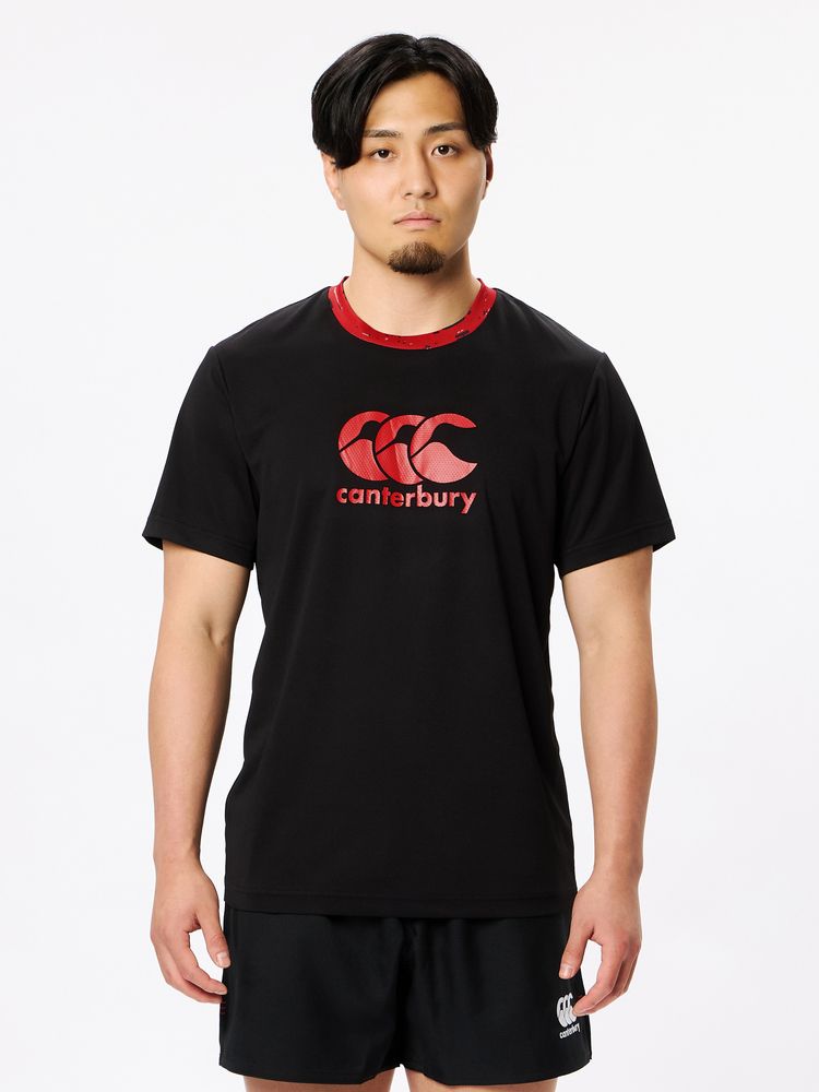 canterbury(カンタベリー) ｜ショートスリーブ トレーニングティー（ユニセックス／ビッグサイズ）