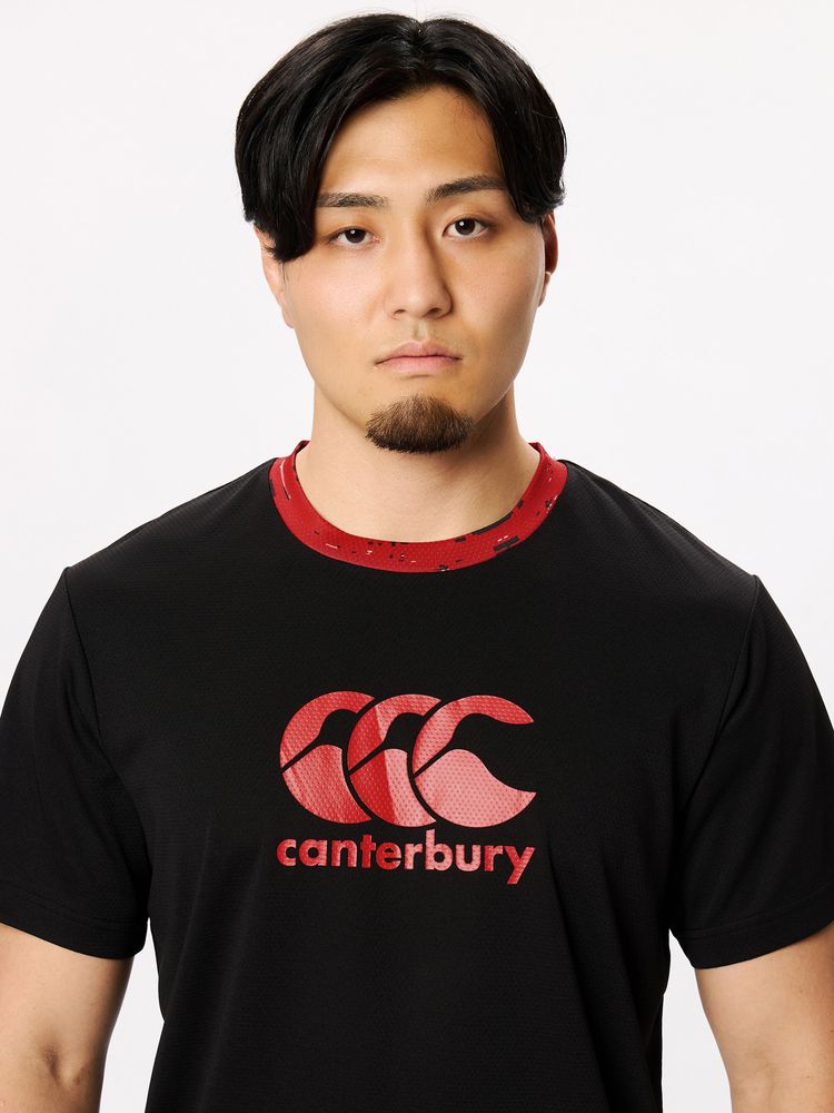 canterbury(カンタベリー) ｜ショートスリーブ トレーニングティー（ユニセックス／ビッグサイズ）