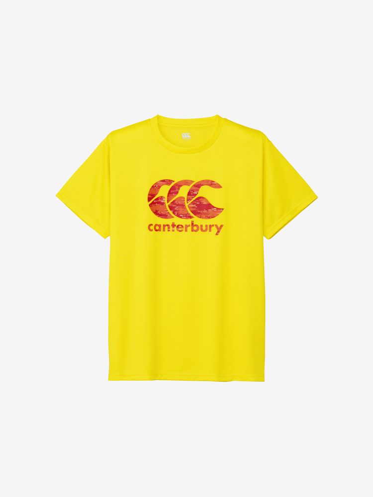 canterbury(カンタベリー) ｜ショートスリーブ グラスパターンロゴティー（ユニセックス／ビッグサイズ）