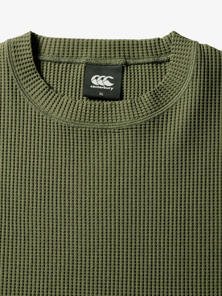 canterbury(カンタベリー) ｜ショートスリーブ ワッフルティー(ユニセックス)