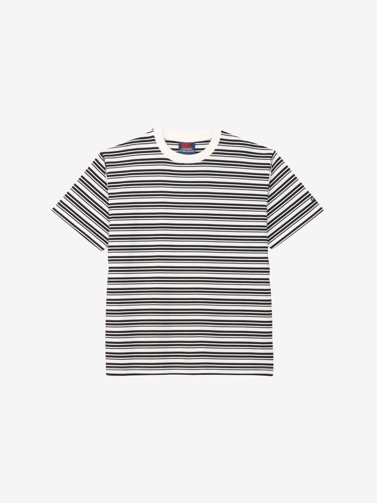 canterbury(カンタベリー) ｜ショートスリーブ ストライプ ライトジャージーティー(ユニセックス)