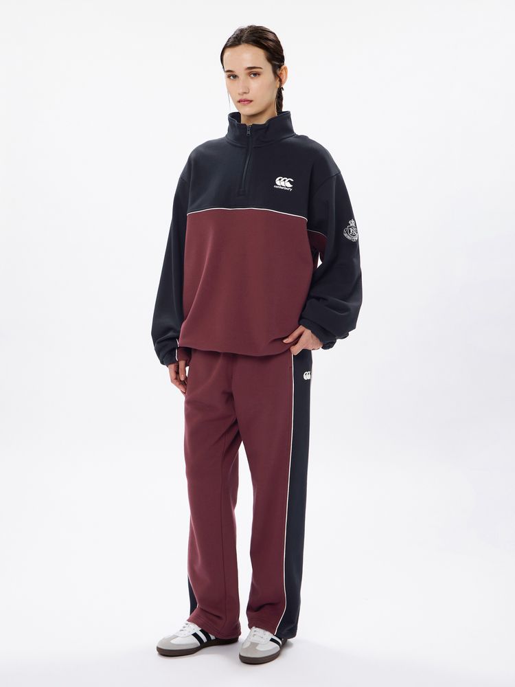 canterbury(カンタベリー) ｜フレックスウォームハーフジップスウェット(ユニセックス)