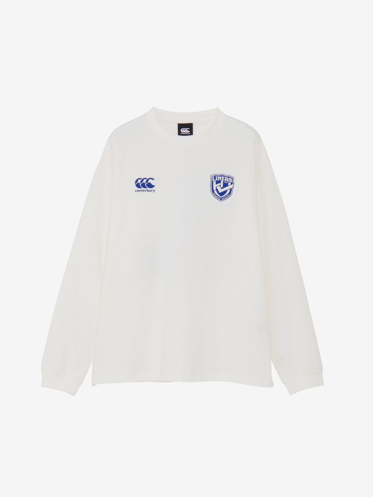 近鉄ライナーズチャック付ロンT 公式・限定】花園近鉄ライナーズ ロングスリーブティー（ユニセックス