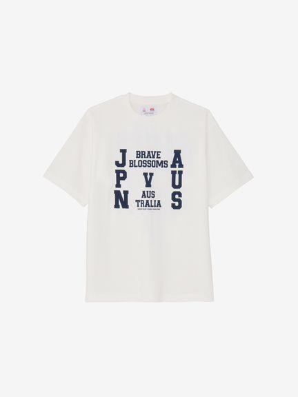 公式・限定】ショートスリーブ ジャパンvsオーストラリアマッチティー