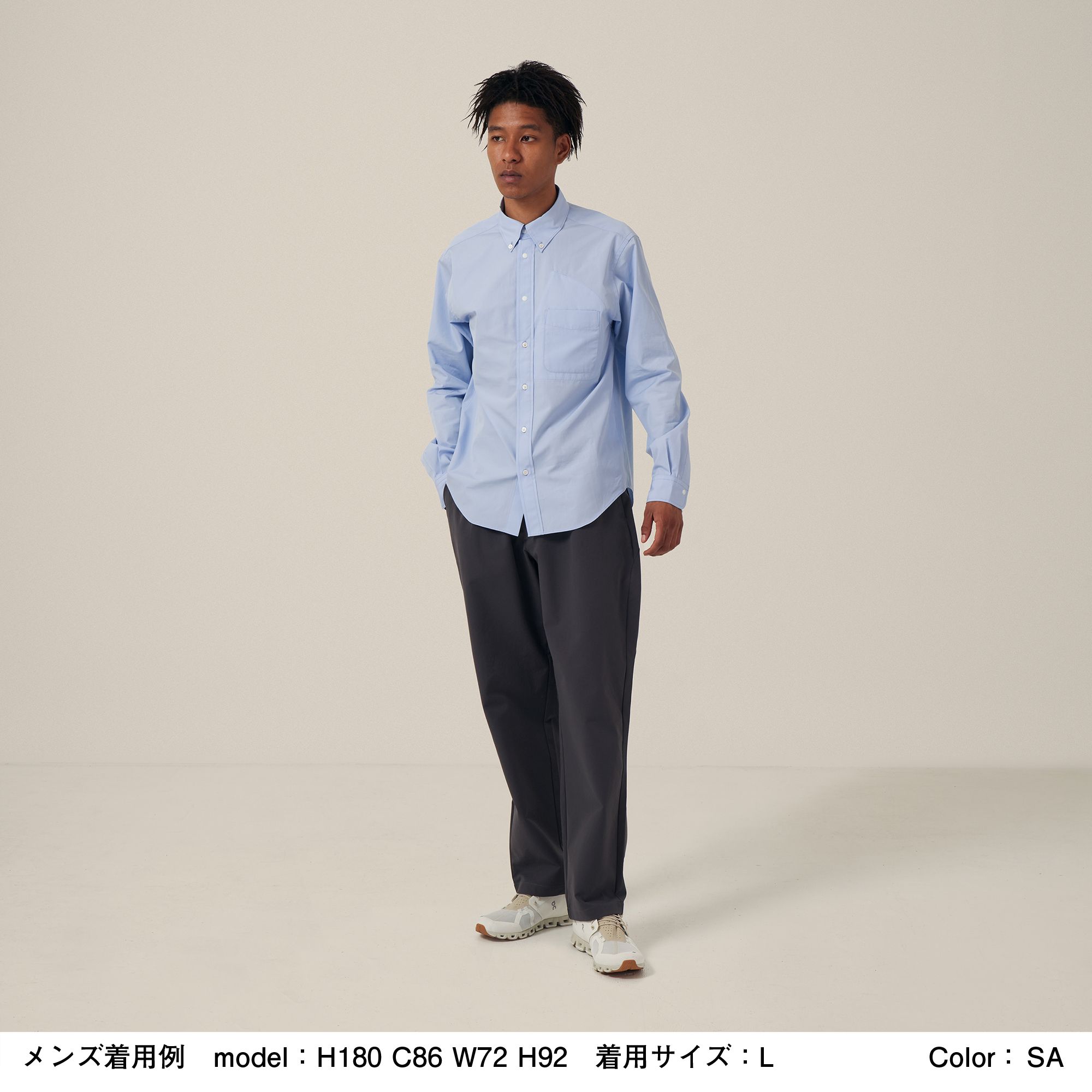クラシック B D カラーシャツ メンズ Glp Goldwin公式通販