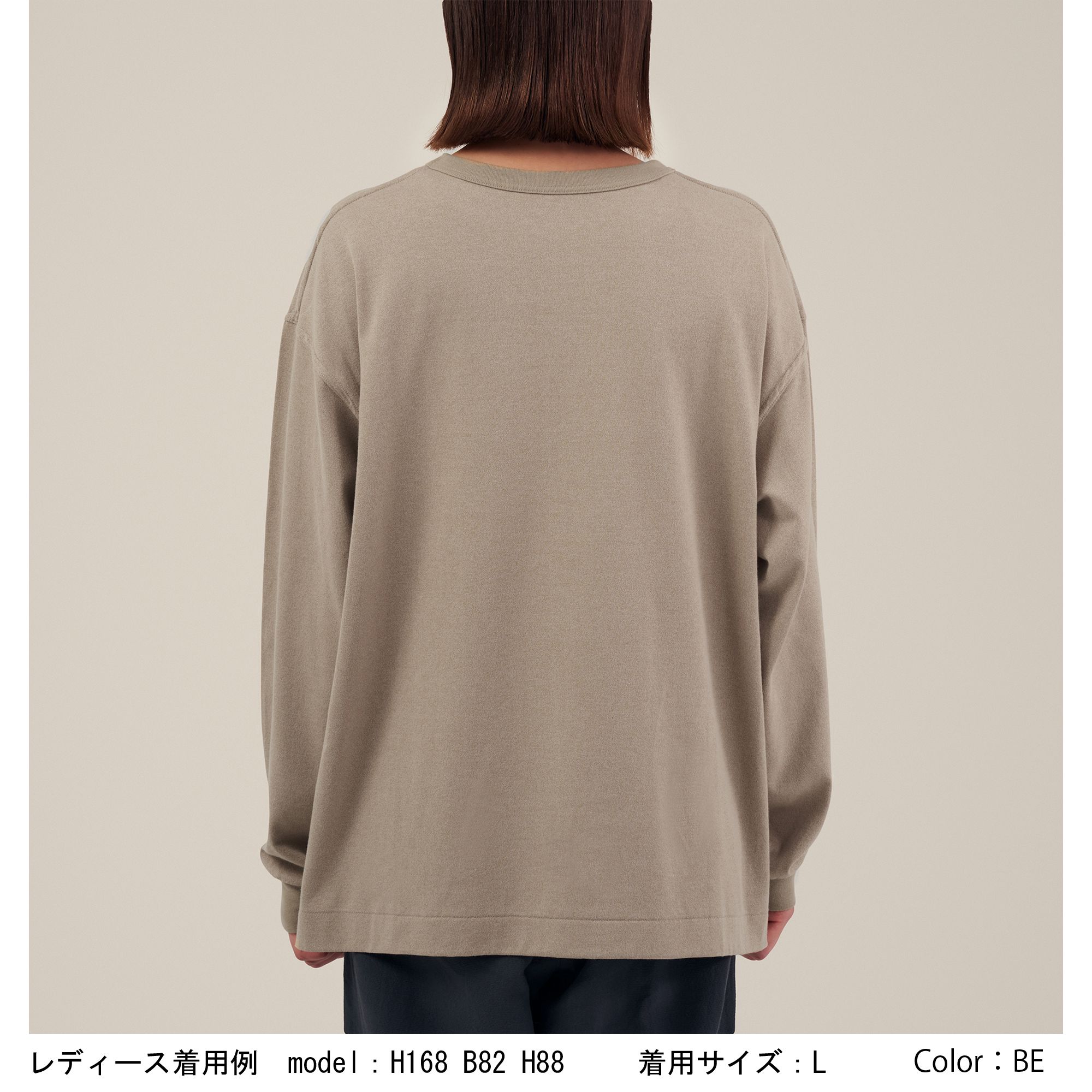 リポーズ ペーパー リラックス ロングスリーブ Tシャツ(C3fit ...