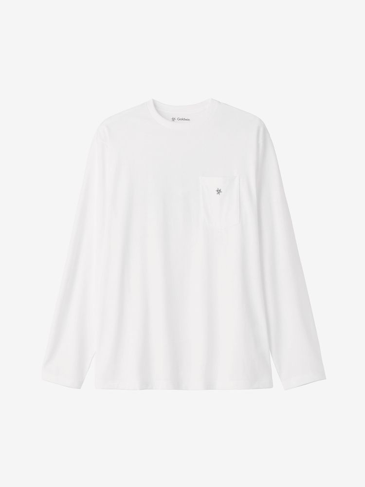 ビッグロゴロングスリーブポケットTシャツ（メンズ）（GM43114 