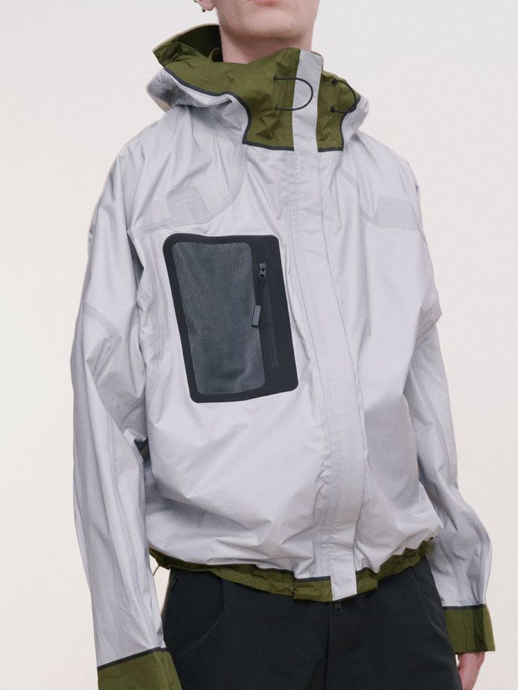 PERTEX SHIELD AIR 3L Shell Jacket グレー | centurymotorinnfinley