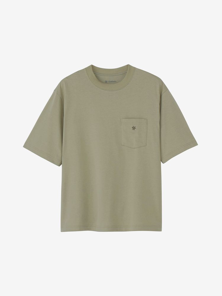 オーバーサイズ ポケット Tシャツ(ユニセックス)（GL63337）- Goldwin