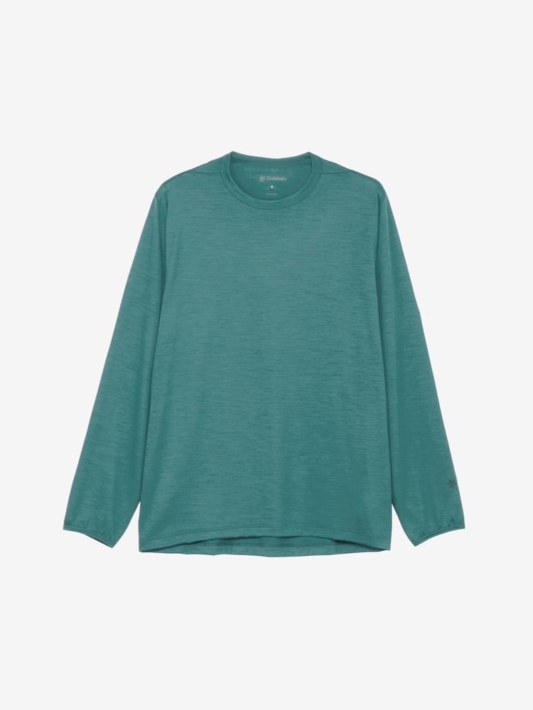 MLVINCE ダークグリーン ロングスリーブ シャツ L 正規 □ 公式 □ SAYSKY/セイスカイ ランニングTシャツ（ロング