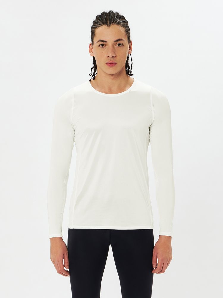 ★ ★モダンリブ ロングスリーブ ラウンジトップ rib layer long sleeve top｜muller of yoshiokubo(ミュラーオブ