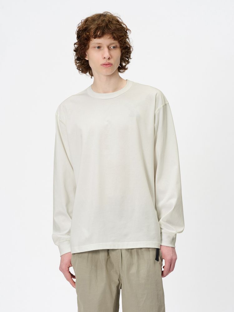 C3fit シースリーフィット リオプティマムプレーティングジャージ—オーバーサイズドロングスリーブティーシャツ GC45333 ユニセックス トップス 長袖 公式】リオプティマムプレーティングジャージ―オーバーサイズドロング