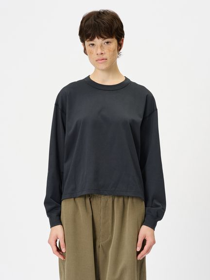 C3fit シースリーフィット リオプティマムプレーティングジャージ—クロップドロングスリーブティーシャツ GCW45334 長袖 03_002-432.jpg