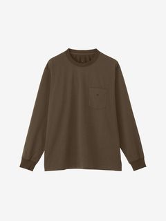 公式】オーバーサイズドポケットロングスリーブティーシャツ