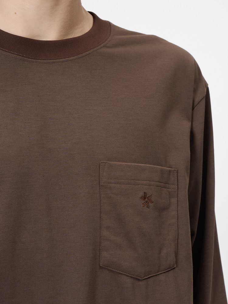 Goldwin(ゴールドウイン) ｜オーバーサイズドポケットロングスリーブティーシャツ（ユニセックス）
