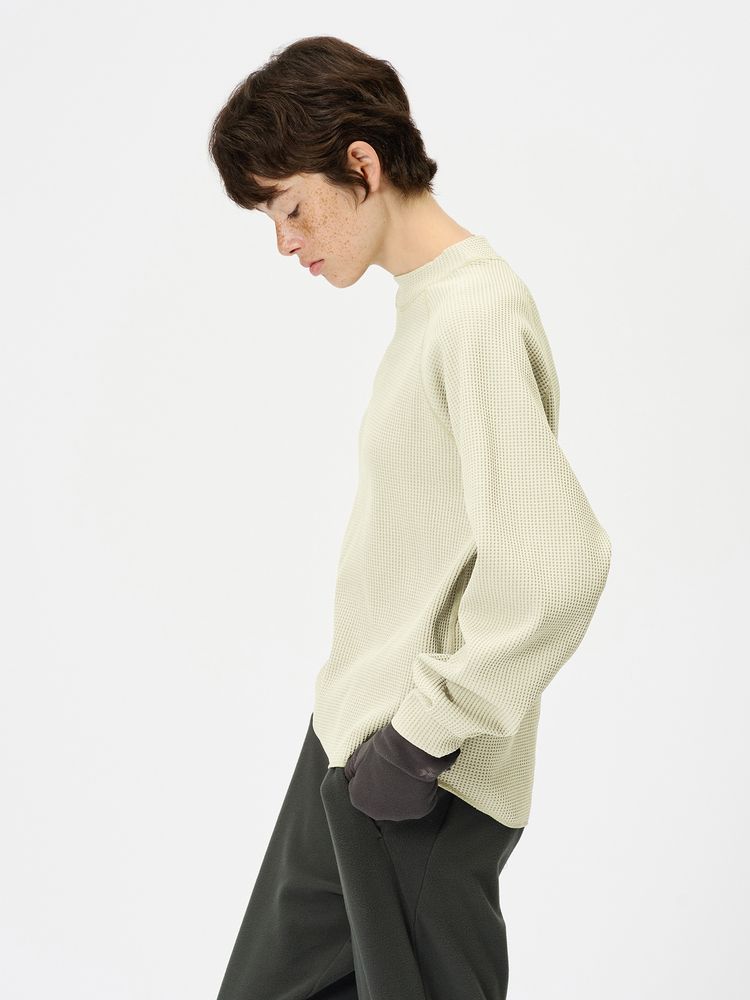 Goldwin(ゴールドウイン) ｜ワッフルライトモックネックロングスリーブティーシャツ（レディース）