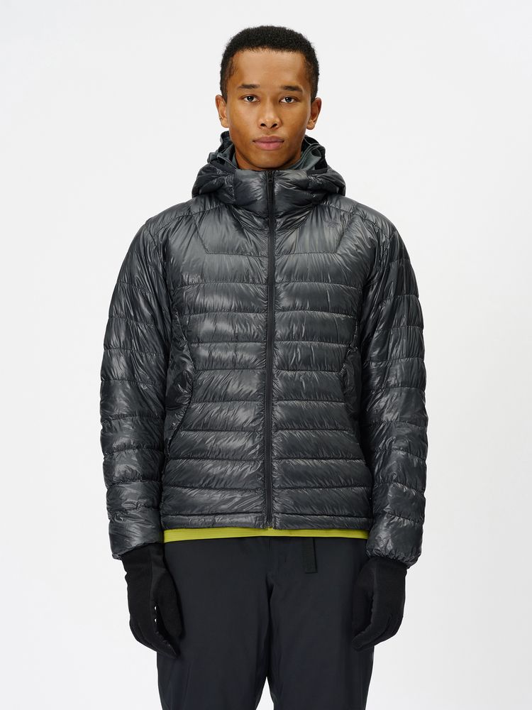 Goldwin(ゴールドウイン) ｜1000フィルパワースパッタリングフーデッドダウンジャケット（ユニセックス）